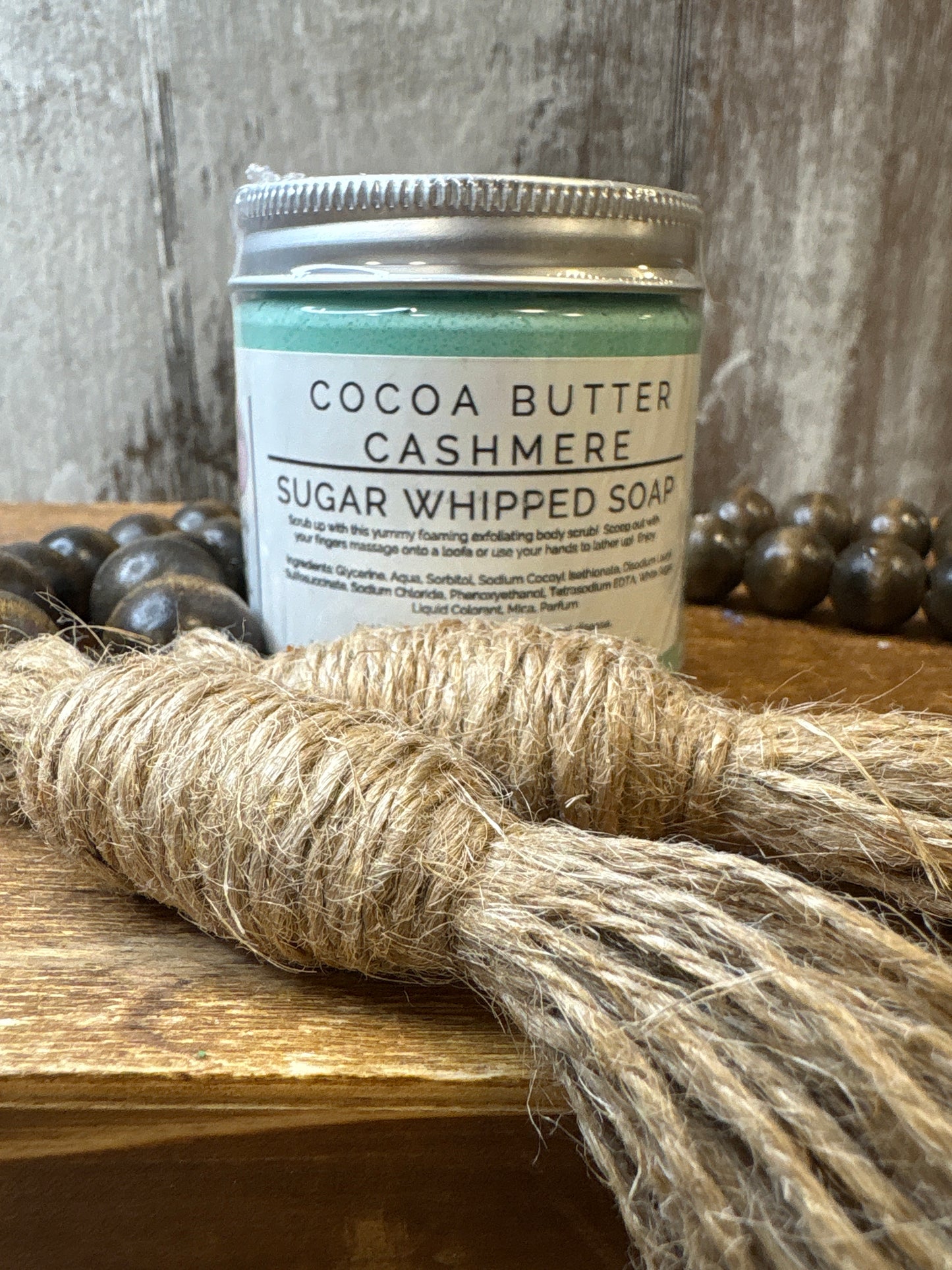 Cocoa Butter Cashmere Sugar Whipped Soap Scrub