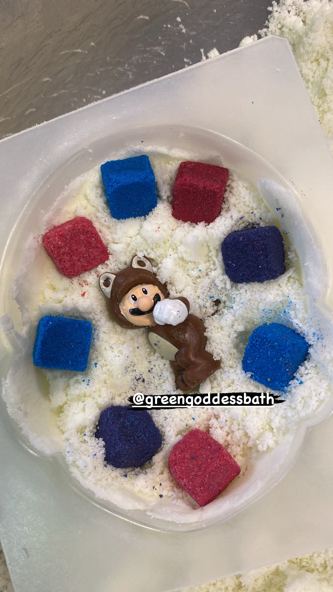 Plumber Dude Bath Bomb (Surprise Mario Toy)