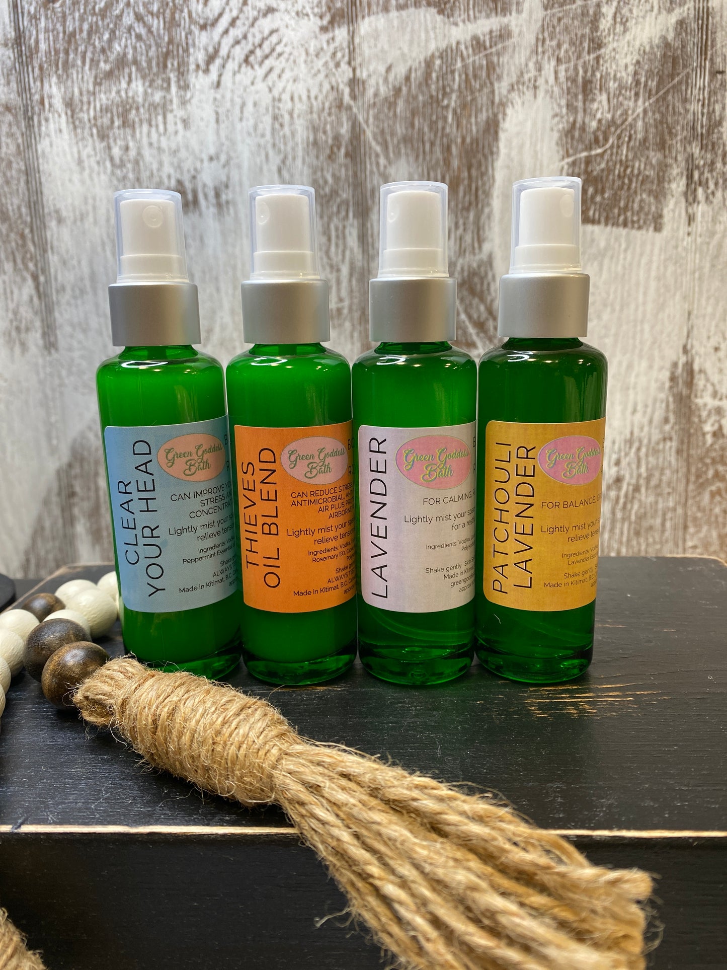 Room Mist, Linen Spray and OR Body Spray