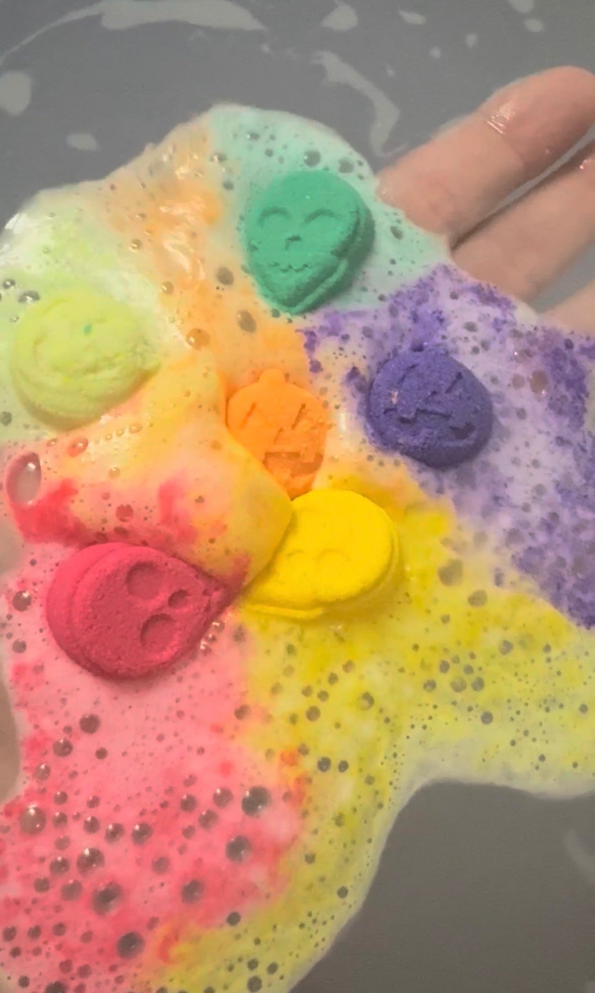 Mini Bath Bombs SCENTED with EXTRA COLOR (VARIATIONS)