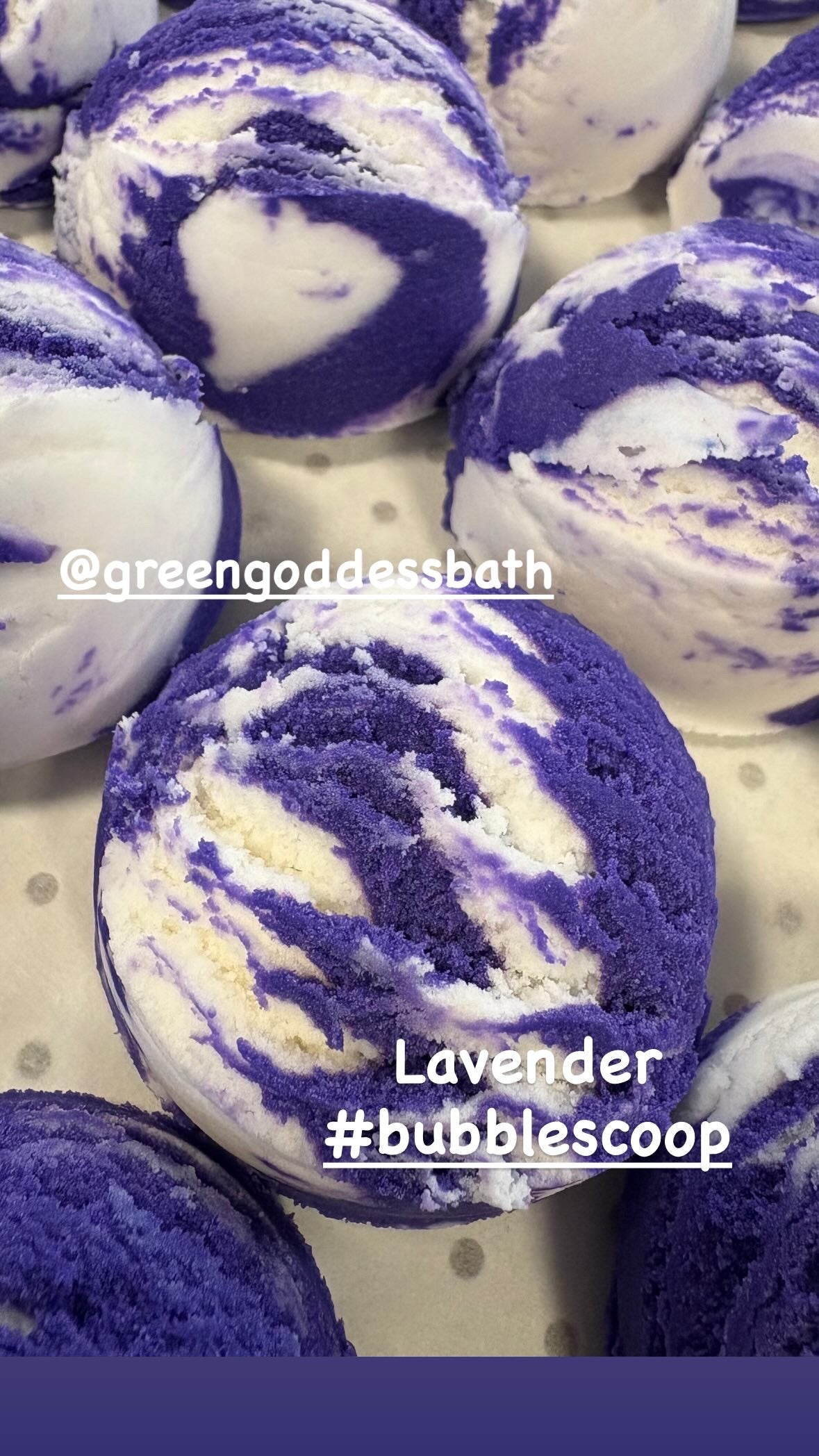 Lavender Bubble Scoop