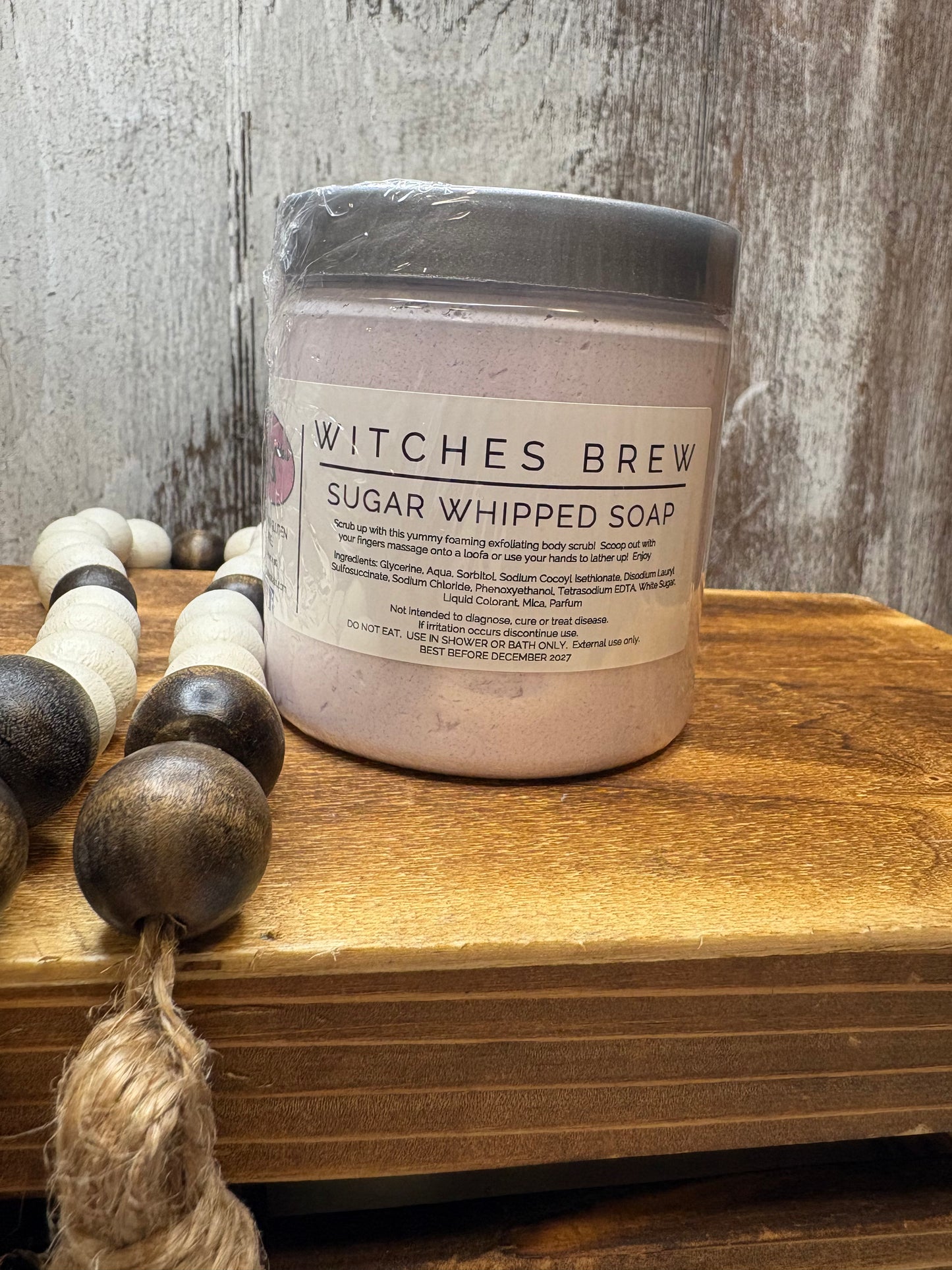 Witches Brew Sugar Whipped Soap Scrub