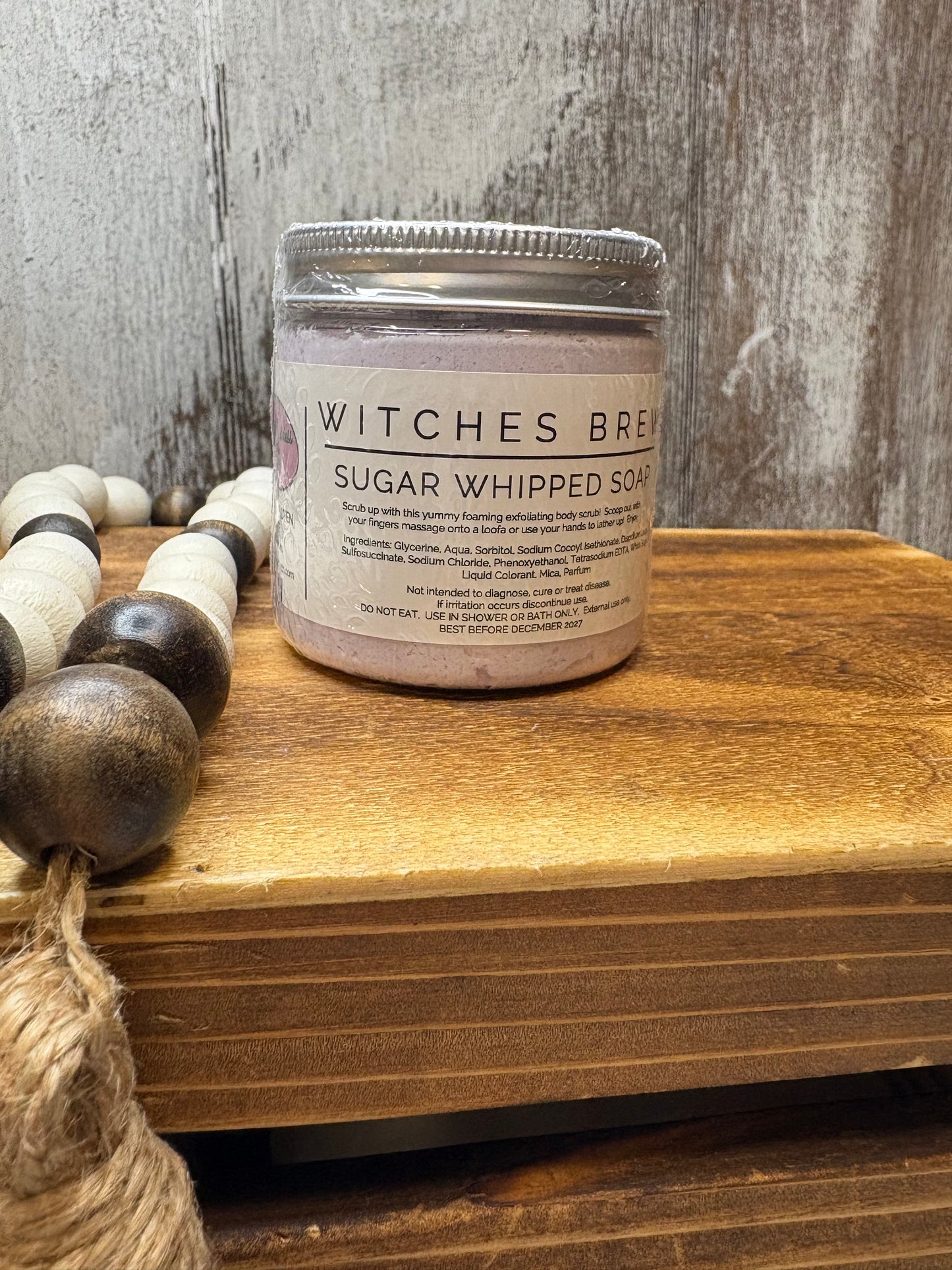 Witches Brew Sugar Whipped Soap Scrub