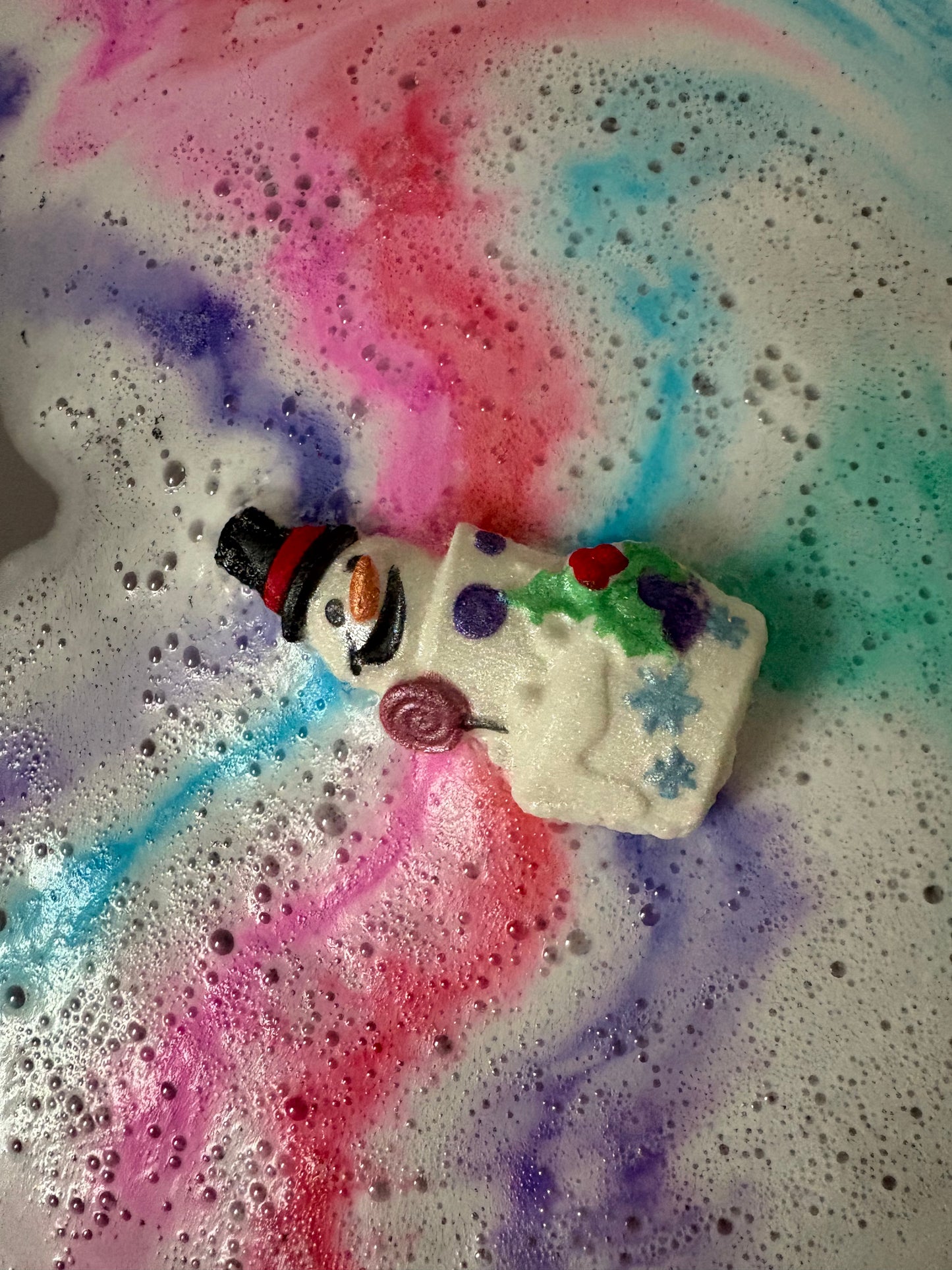 Frosty the Snowman Bath Bomb