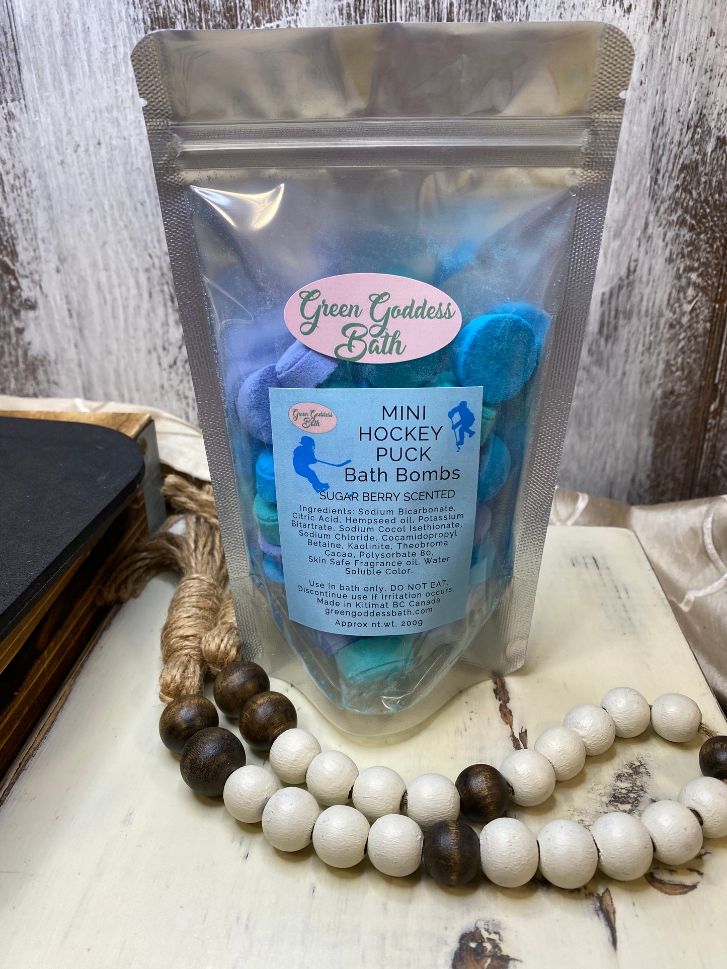 Mini Hockey Puck Bath Bombs