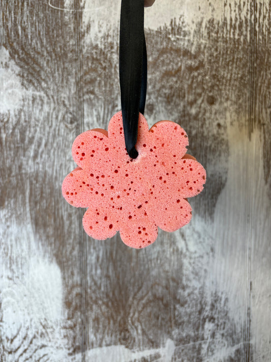 Flower Soap Sponge - Black Raspberry Vanilla