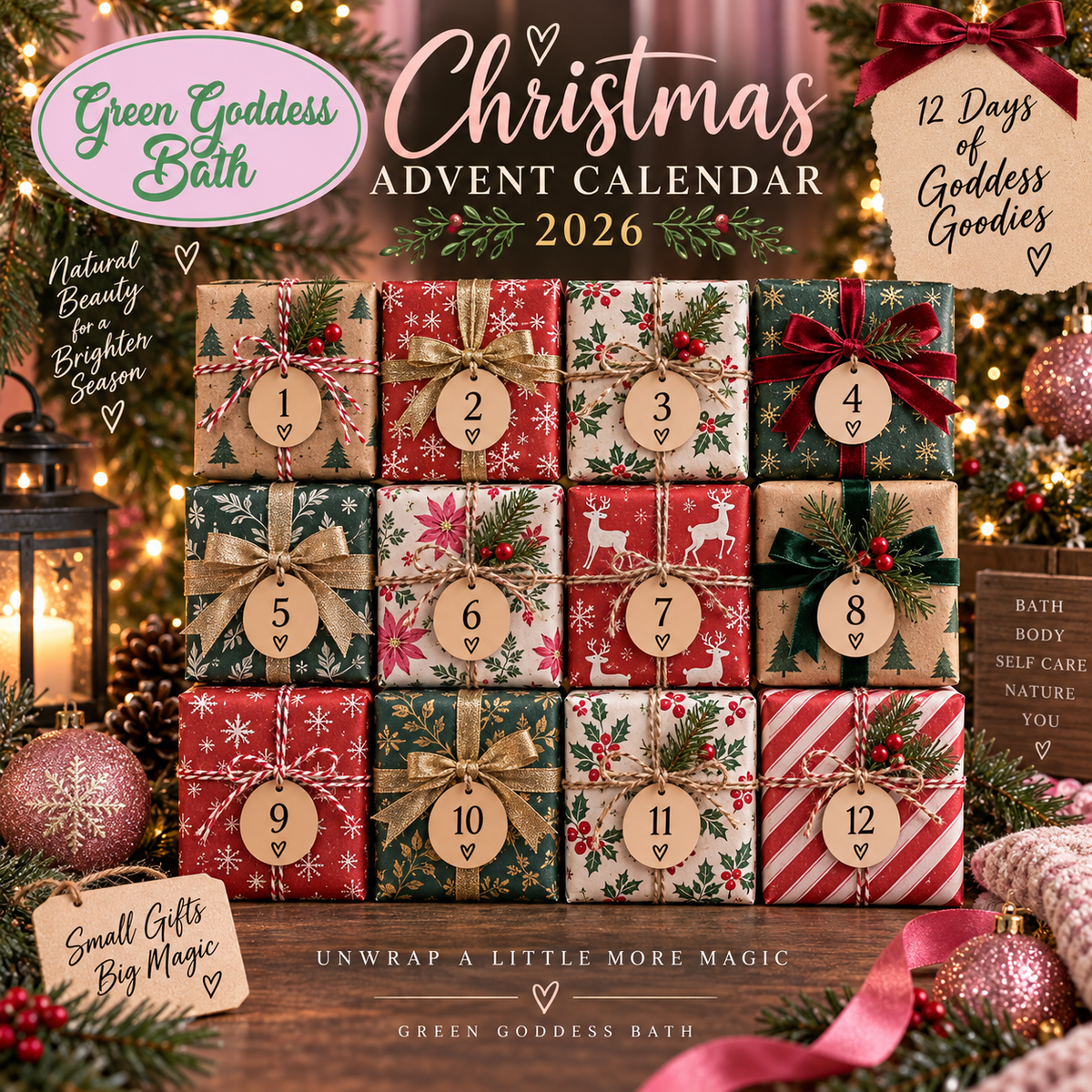 12 Day Christmas Advent Calendar (PREORDER opens September 8th, 2026)