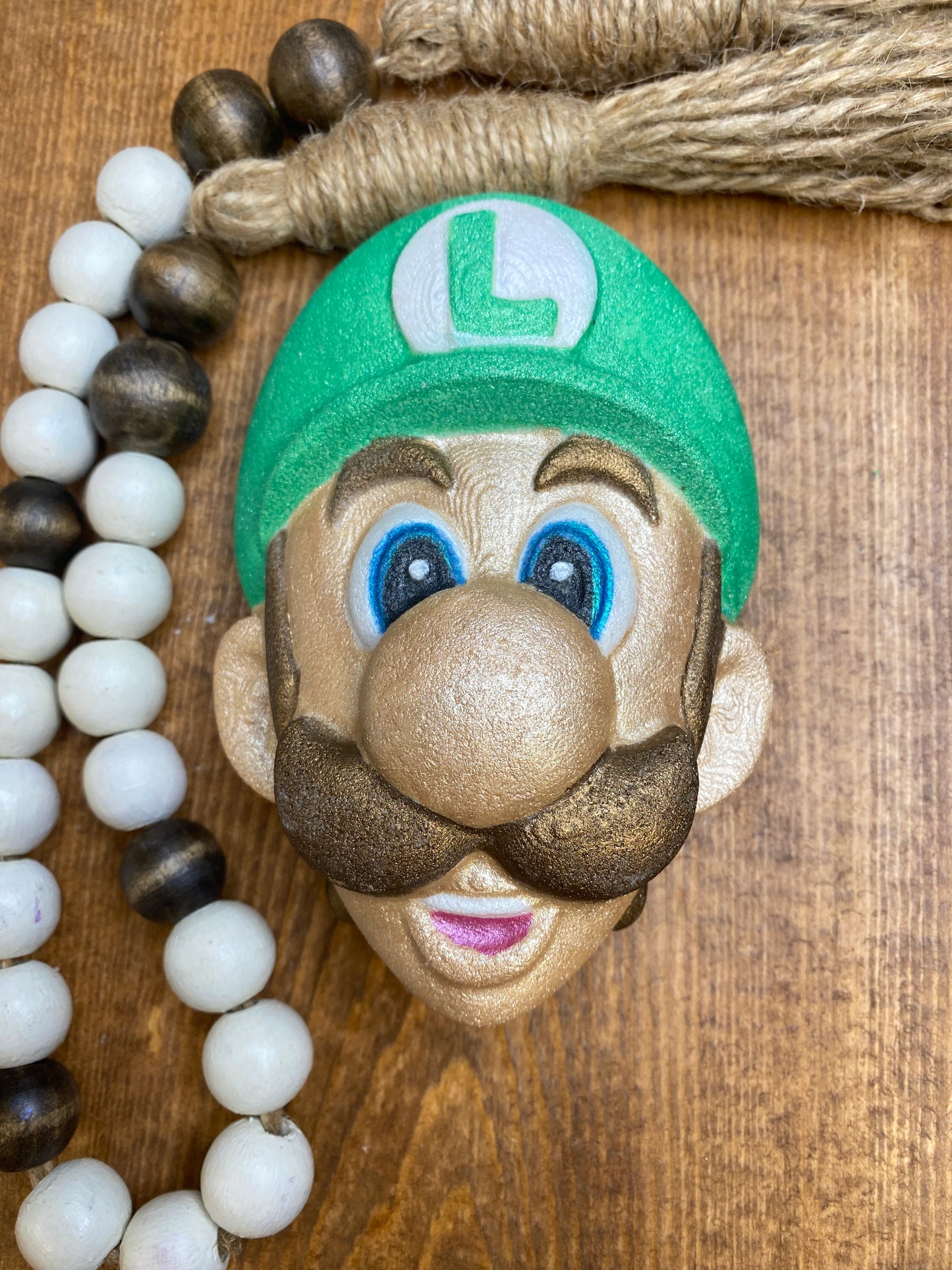 Luigi Man Bath Bomb (Mario Toy)