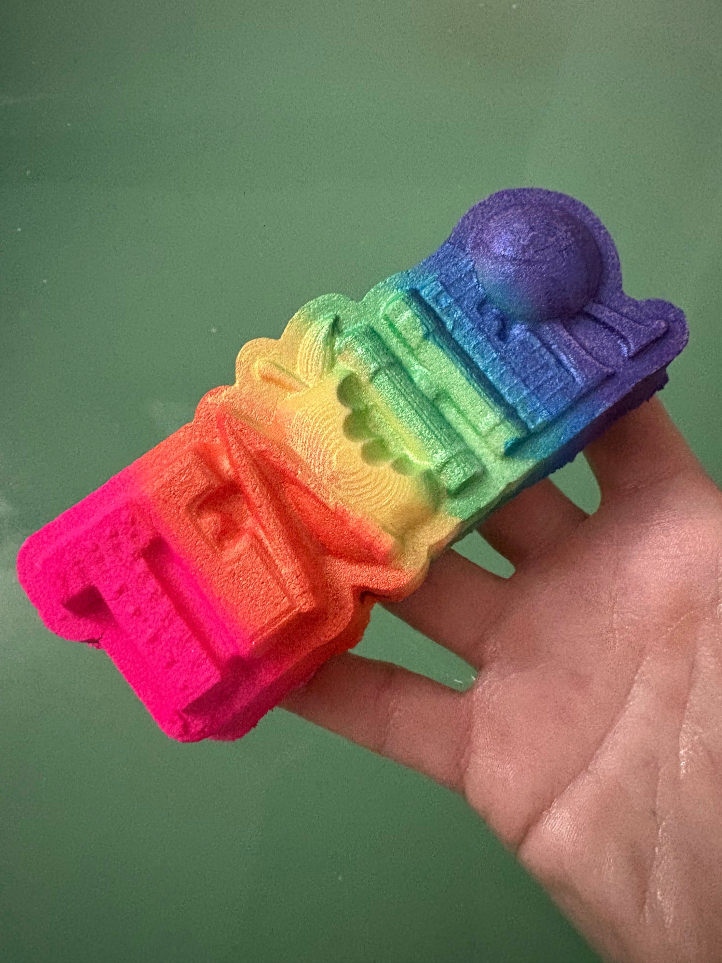 Teacher Rainbow Bath Bomb