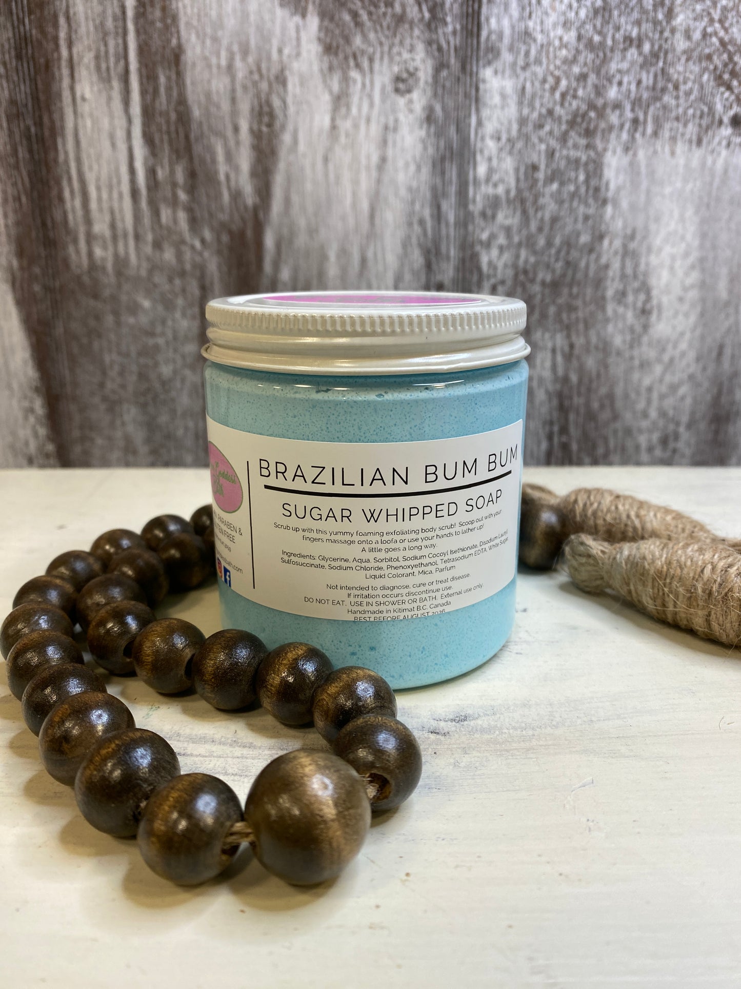 Brazilian Bum Bum Sugar Whipped Soap Scrub