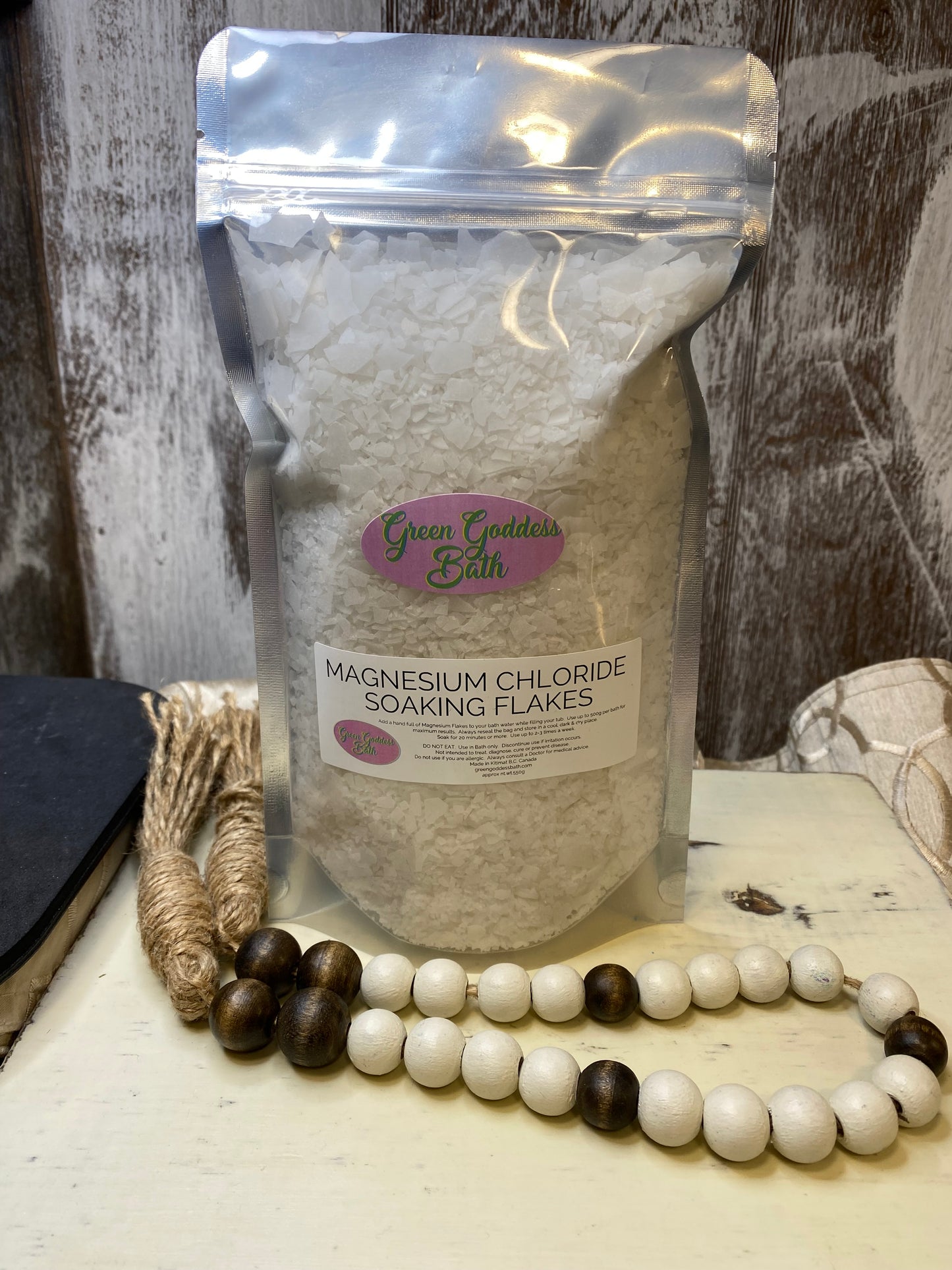 Raw Magnesium Chloride Soaking Flakes