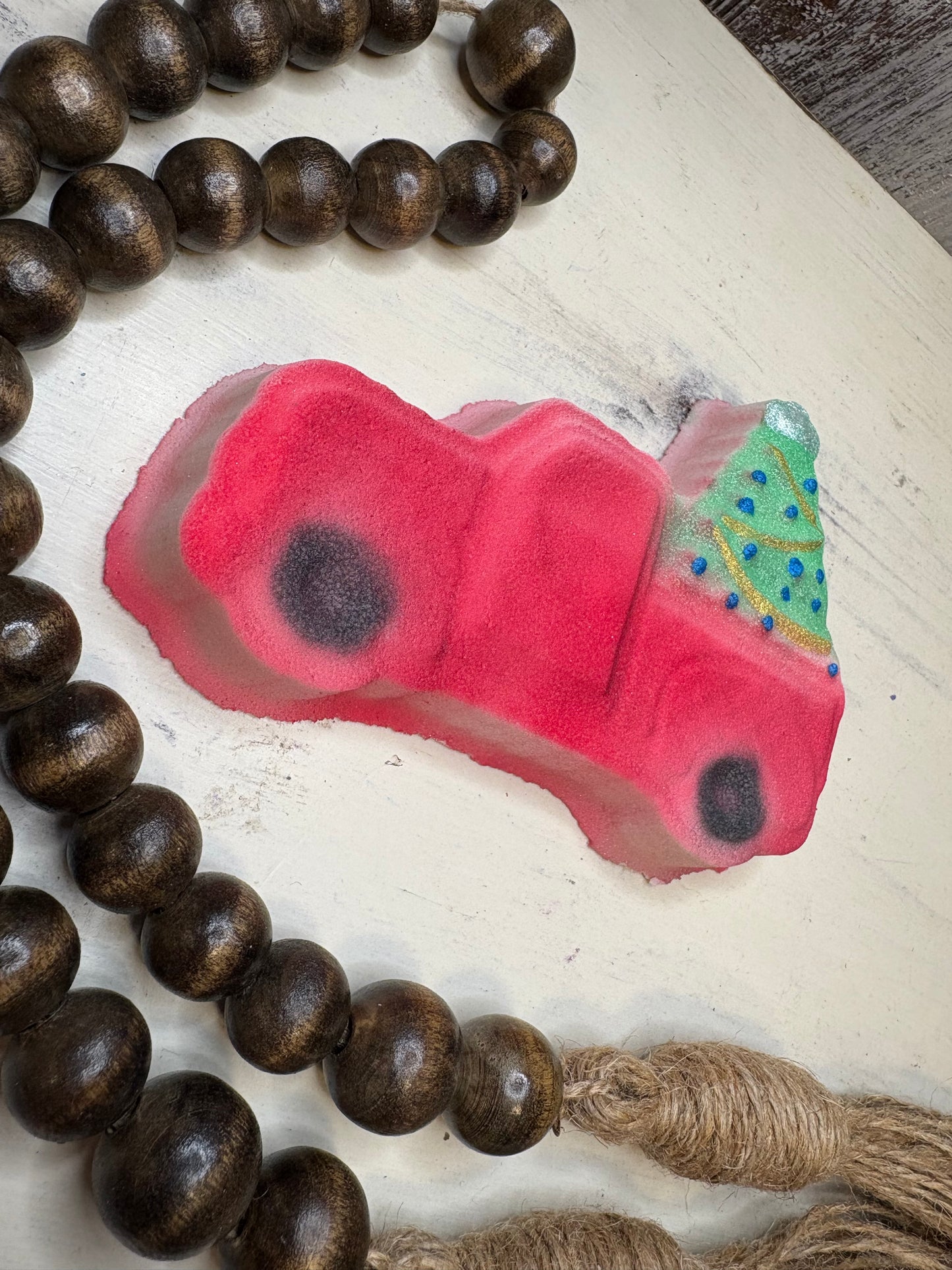 Red Truck Bath Bomb