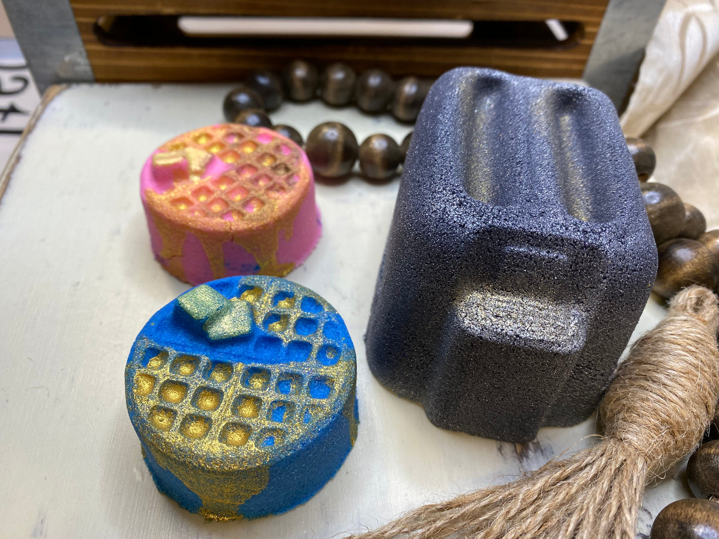 Toaster & 2 Waffles Bath Bomb
