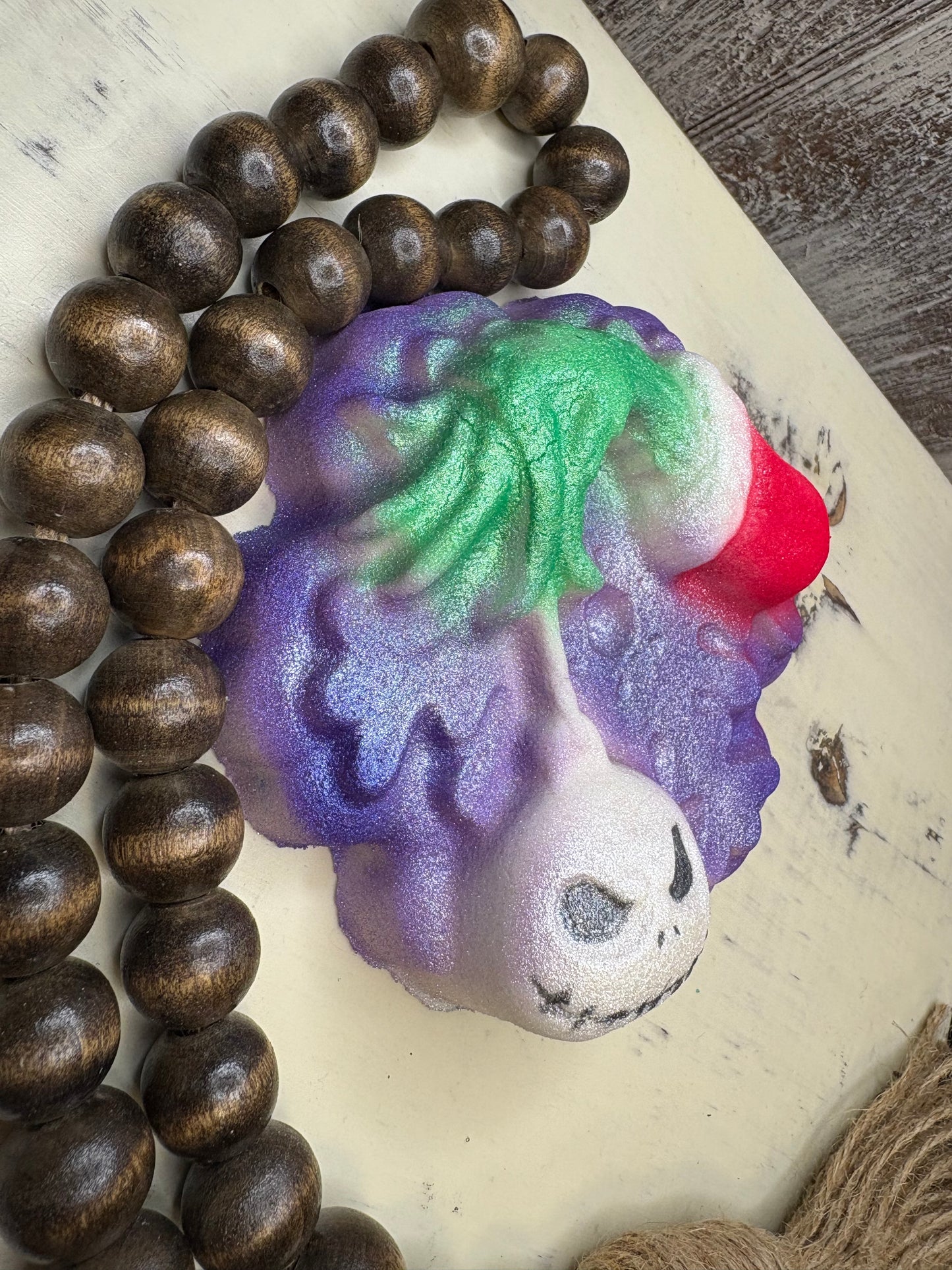 Grinch & Jack Snowflake Bath Bomb