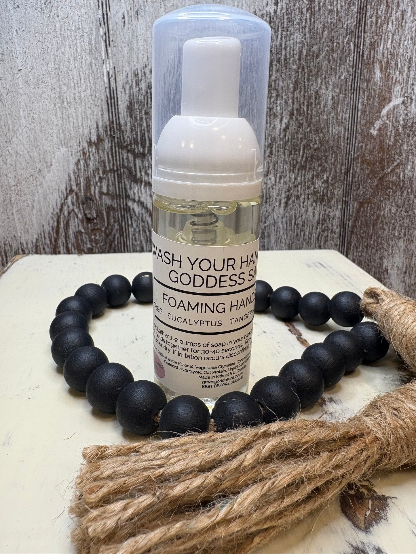 Wash Your Hands for Goddess Sake Foaming Hand Soap Travel Size