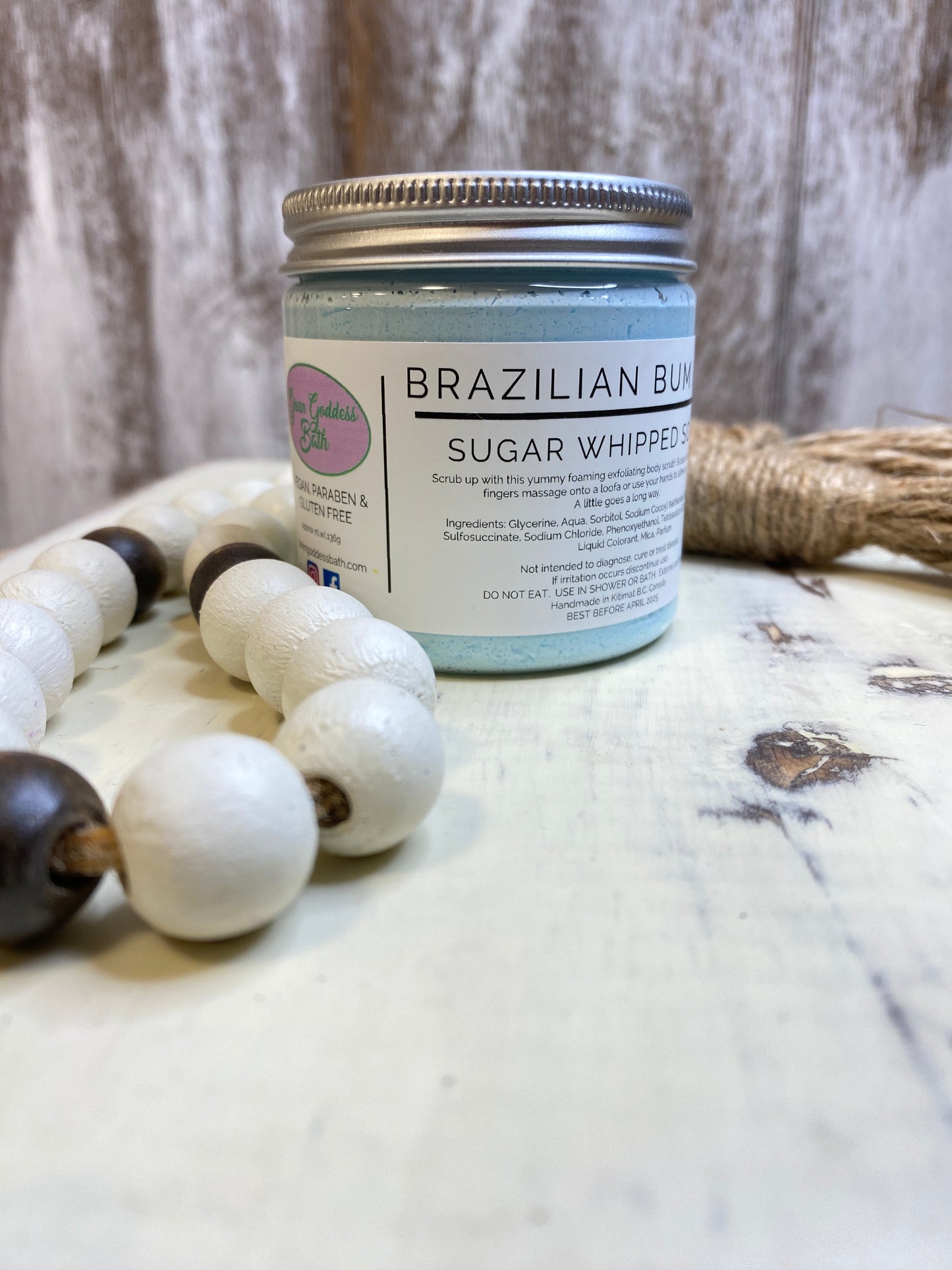 Brazilian Bum Bum Sugar Whipped Soap Scrub