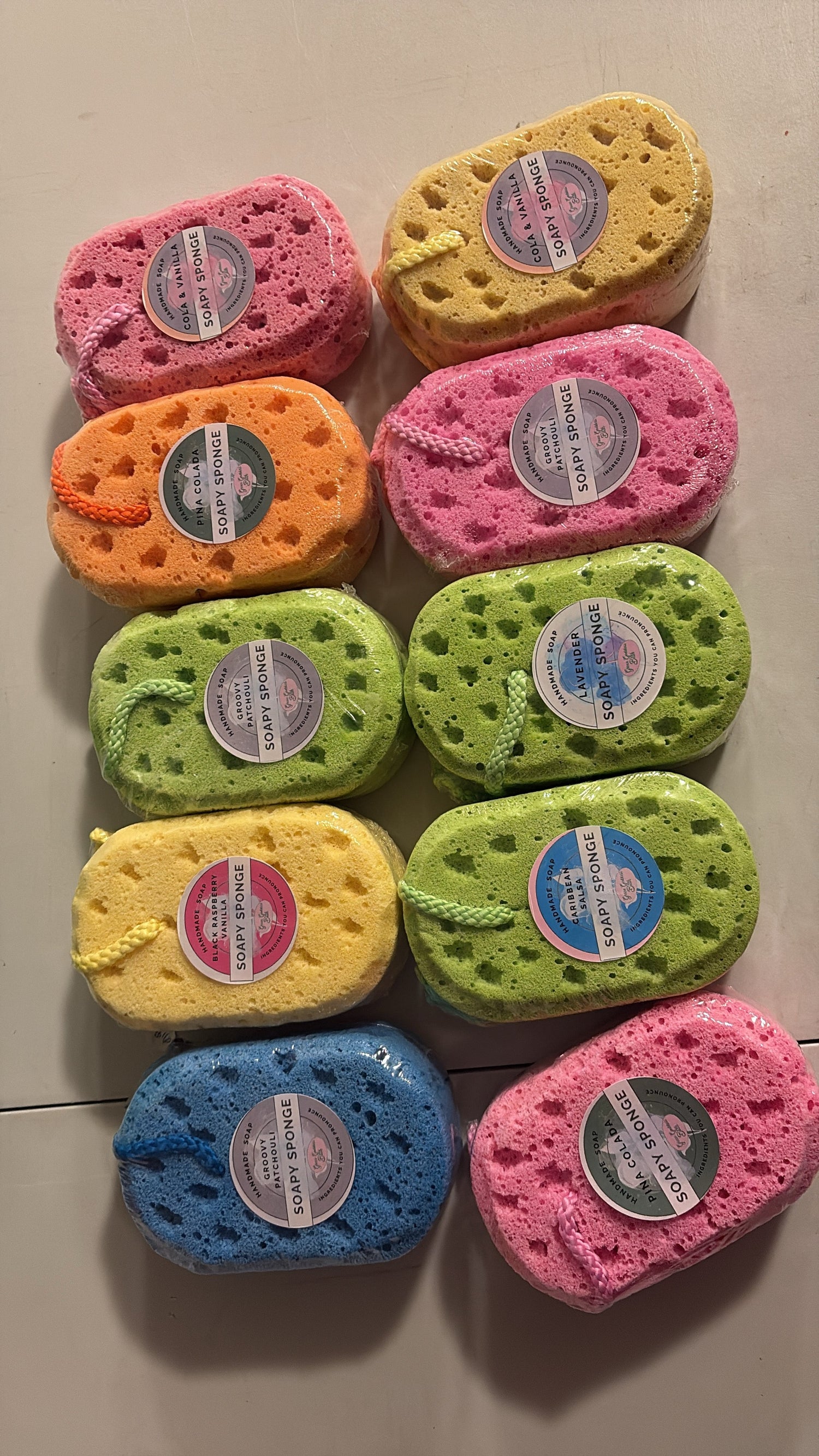 Soapy Sponges