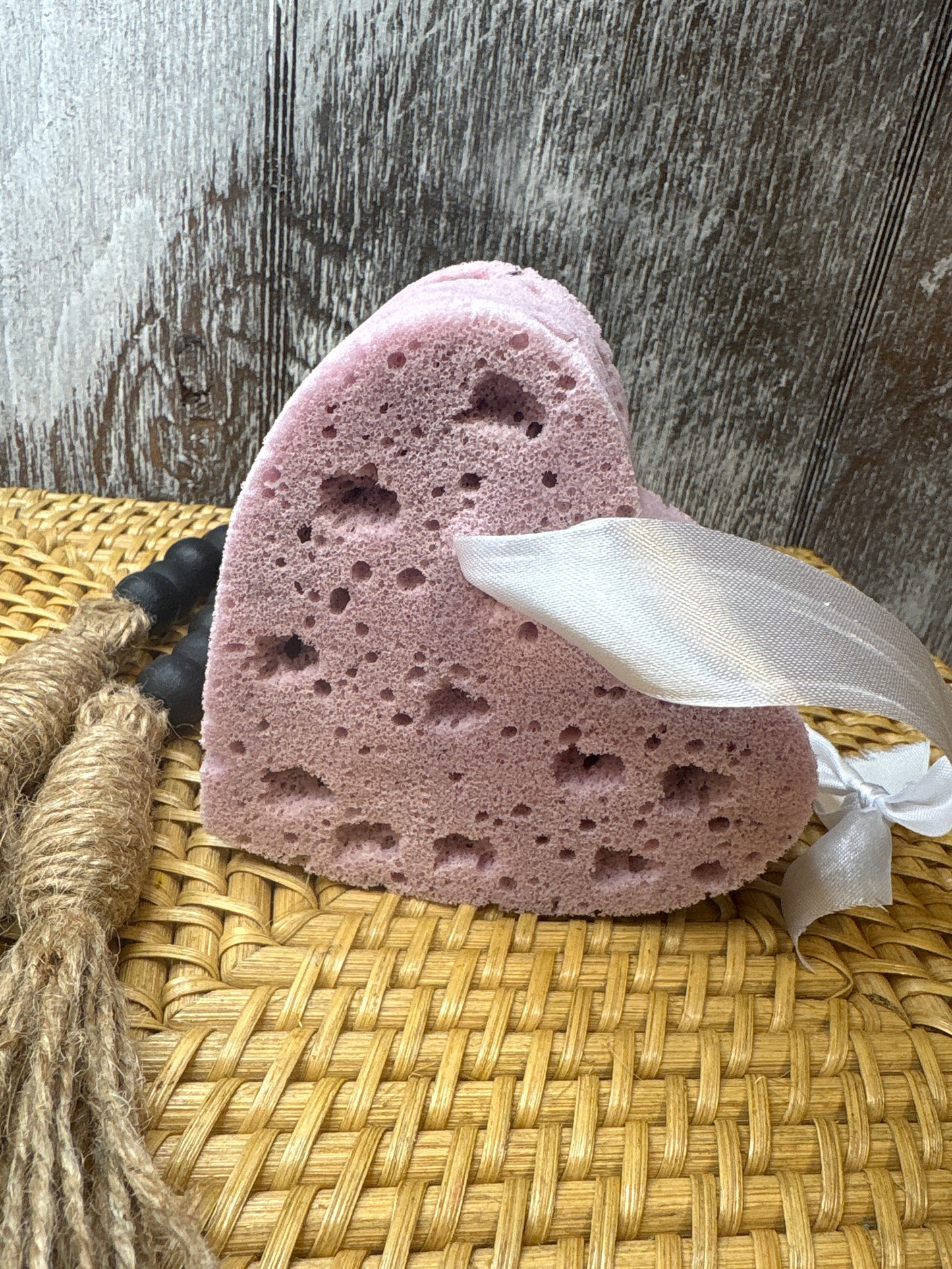 Soapy Sponge Heart - Choose your scent