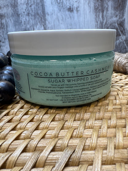 Cocoa Butter Cashmere Sugar Whipped Soap Scrub