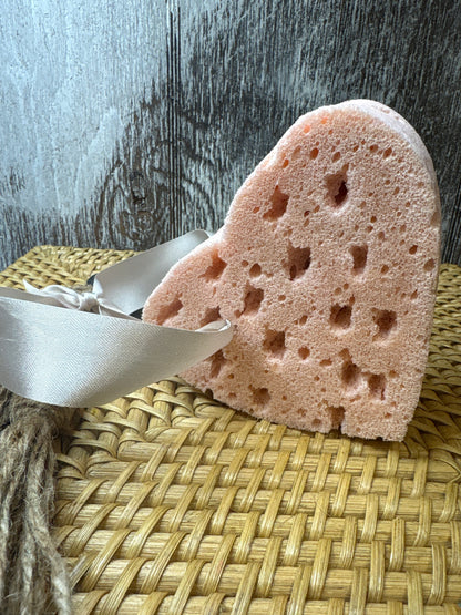 Soapy Sponge Heart - Choose your scent
