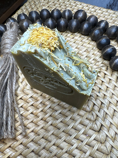 Green Goddess Comfrey-Infused Soap