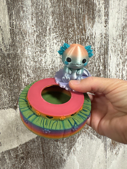 Fizzolotl- Fizz Floater Bath Toy