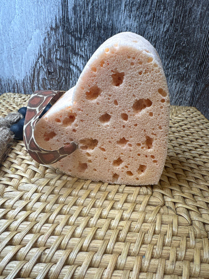 Soapy Sponge Heart - Choose your scent