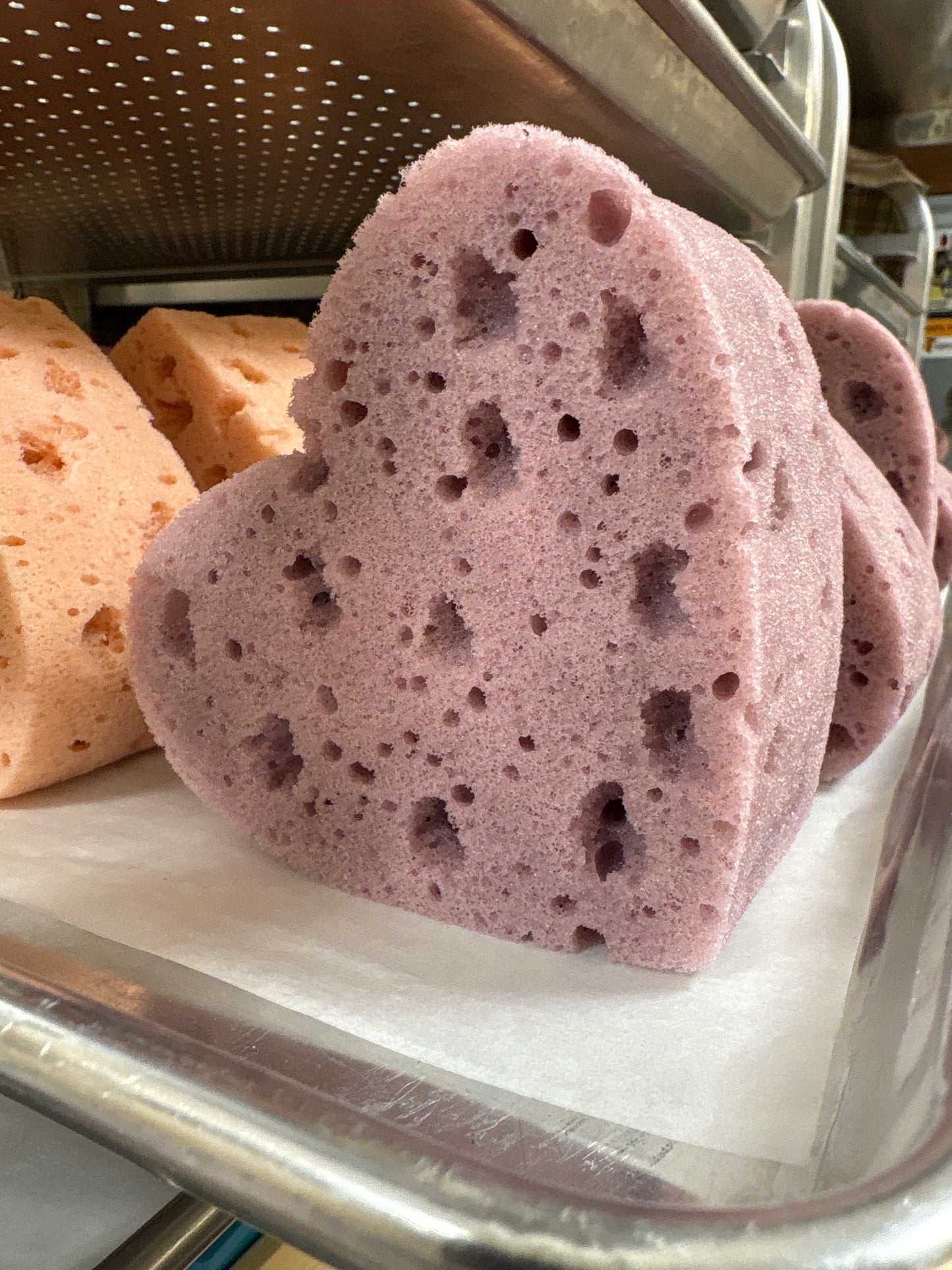 HEART Soapy Sponge - Choose your color & scent