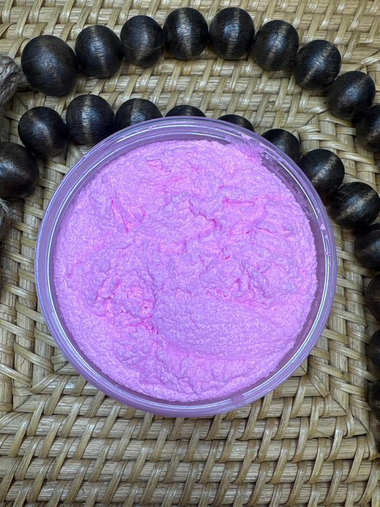 Black Raspberry Vanilla Sugar Whipped Soap Scrub
