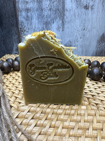 Green Goddess Comfrey-Infused Soap