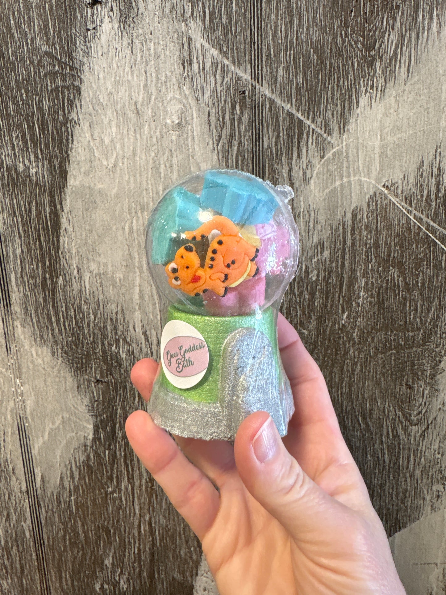 Bubble Gum Bath Bomb with Surprise Toy