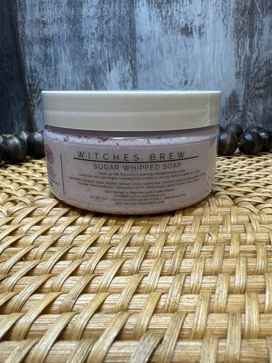 Witches Brew Sugar Whipped Soap Scrub