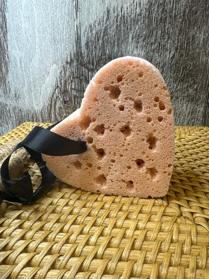 Soapy Sponge Heart - Choose your scent