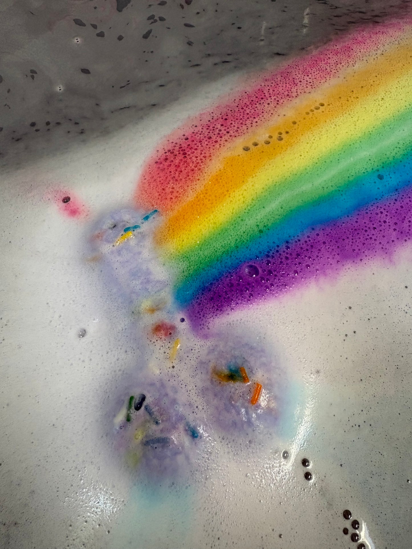 Birthday Rainbow Dick Bath Bomb (Rainbow Colors Inside)