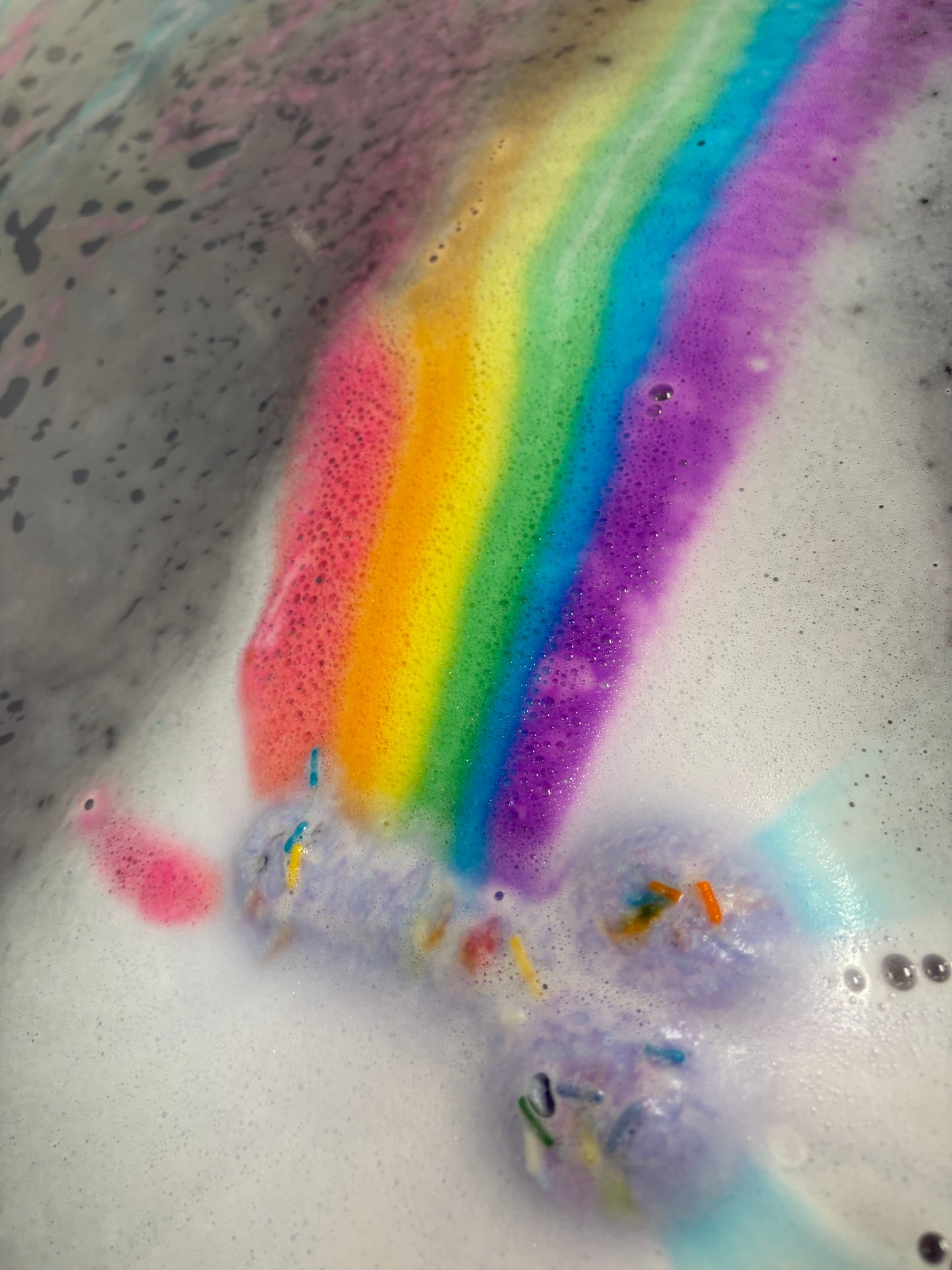 Birthday Rainbow Dick Bath Bomb (Rainbow Colors Inside)