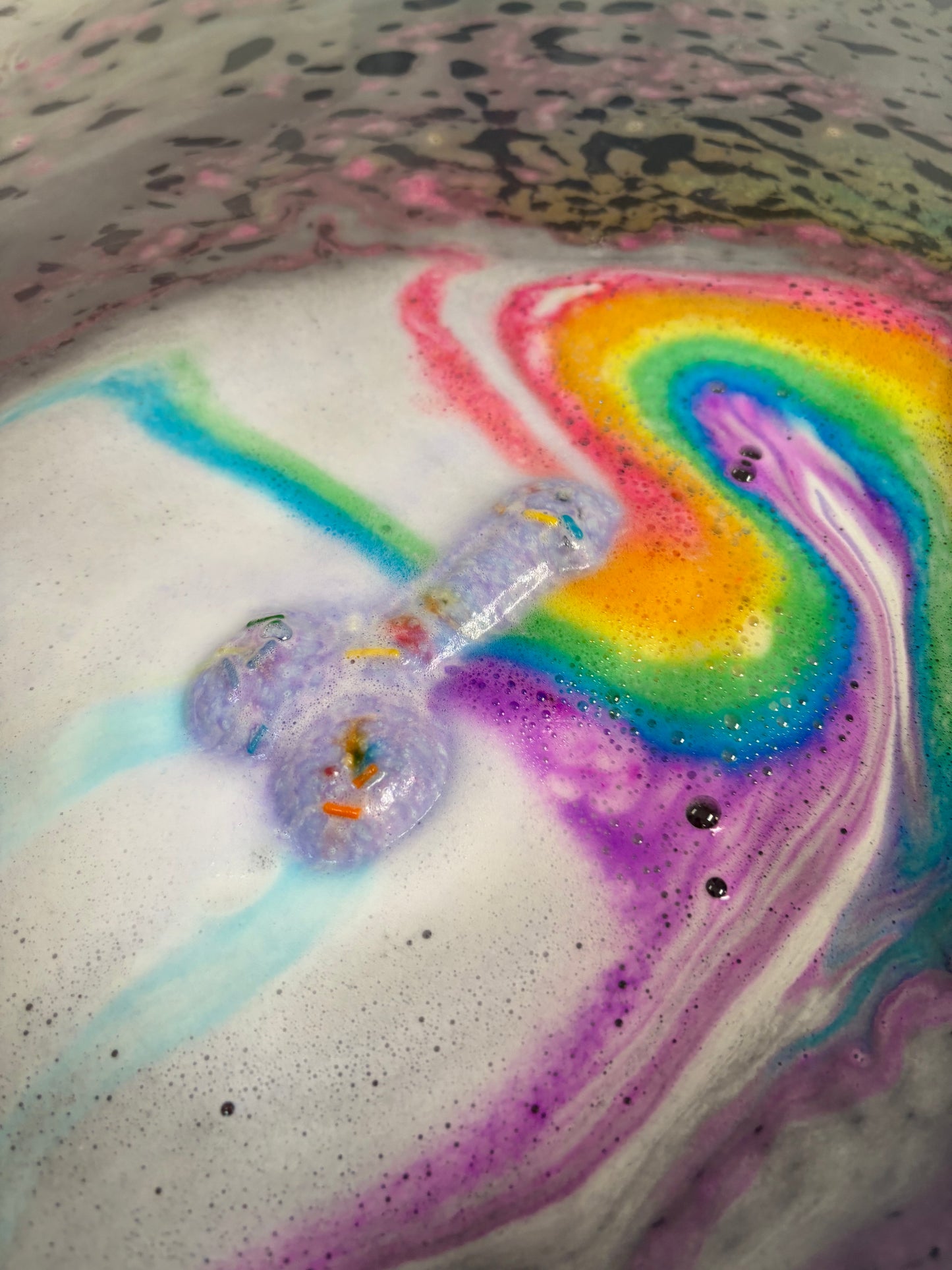 Birthday Rainbow Dick Bath Bomb (Rainbow Colors Inside)