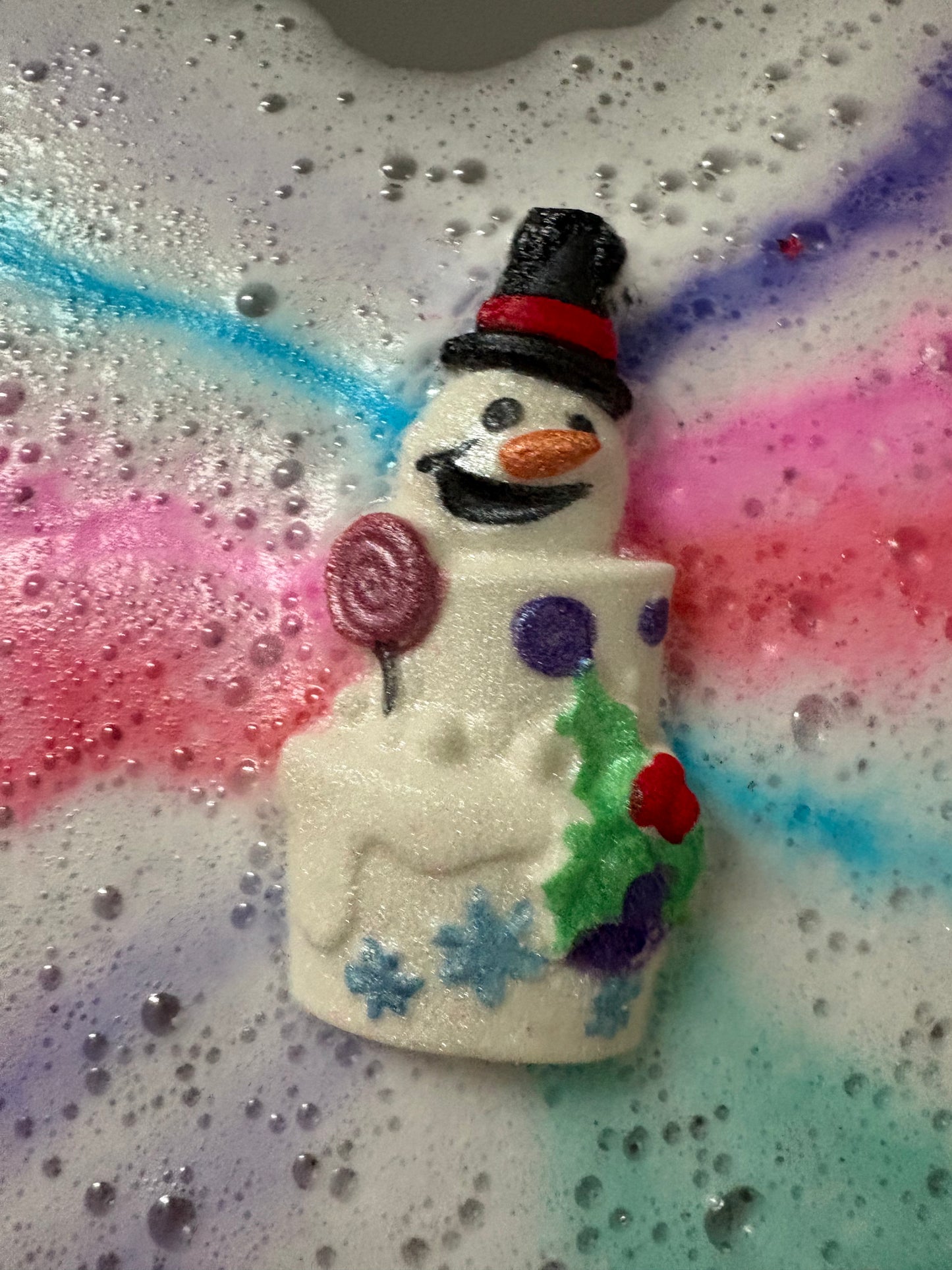 Frosty the Snowman Bath Bomb