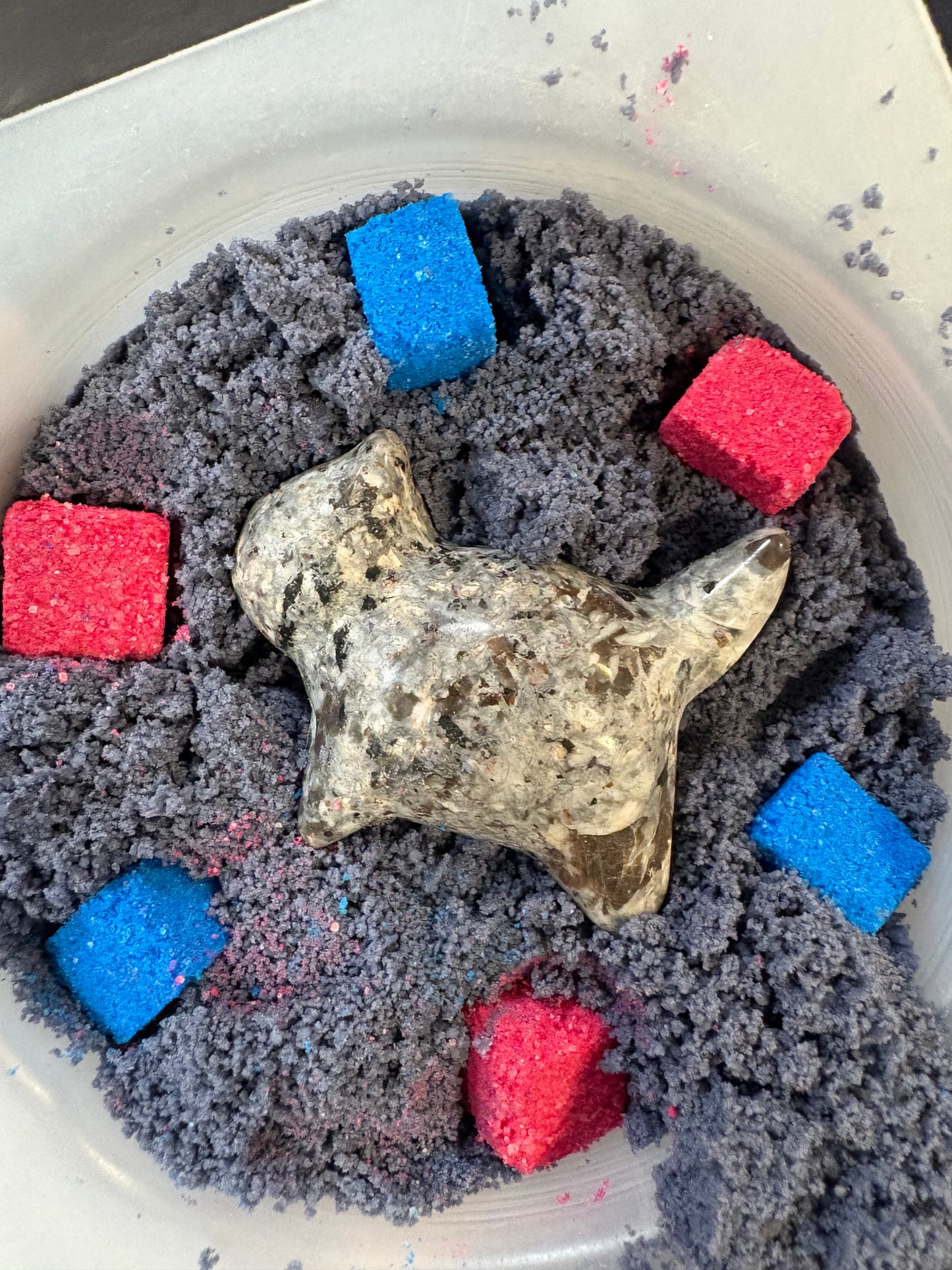 Witches Web Bath Bomb(Yooperlite stone)one available