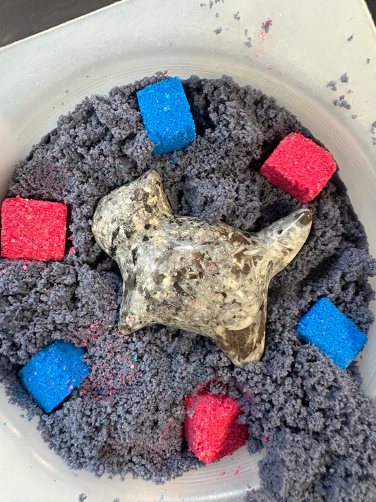 Witches Web Bath Bomb(Yooperlite stone)one available