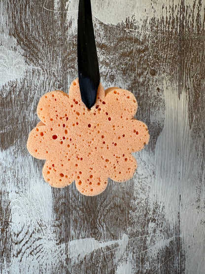 Flower Soapy Sponge - Black Raspberry Vanilla