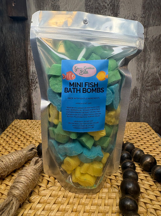 Mini Fish Bath Bombs