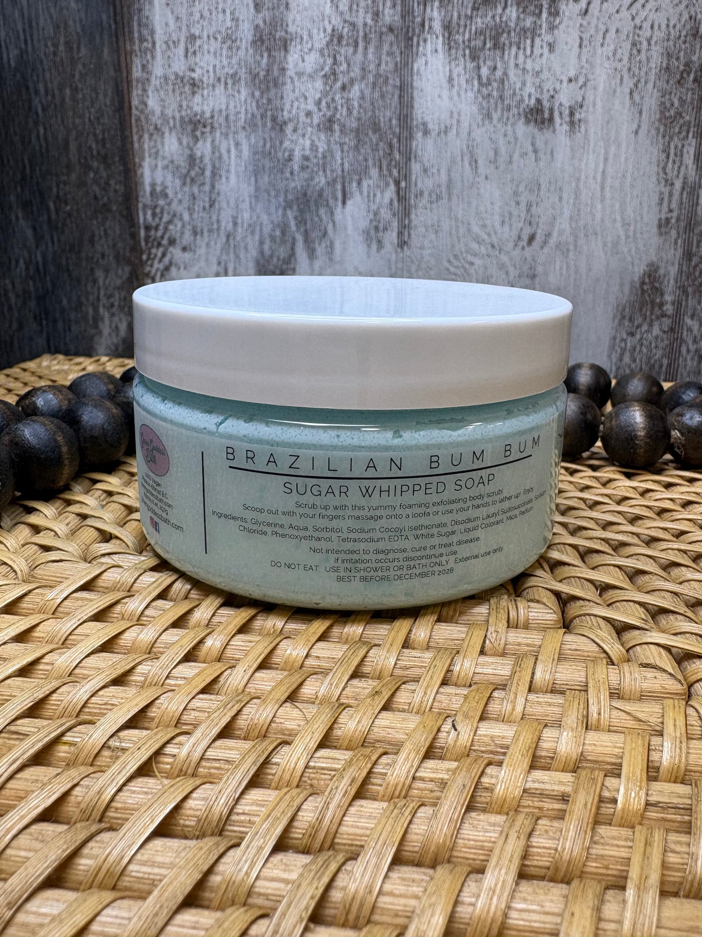 Brazilian Bum Bum Sugar Whipped Soap Scrub