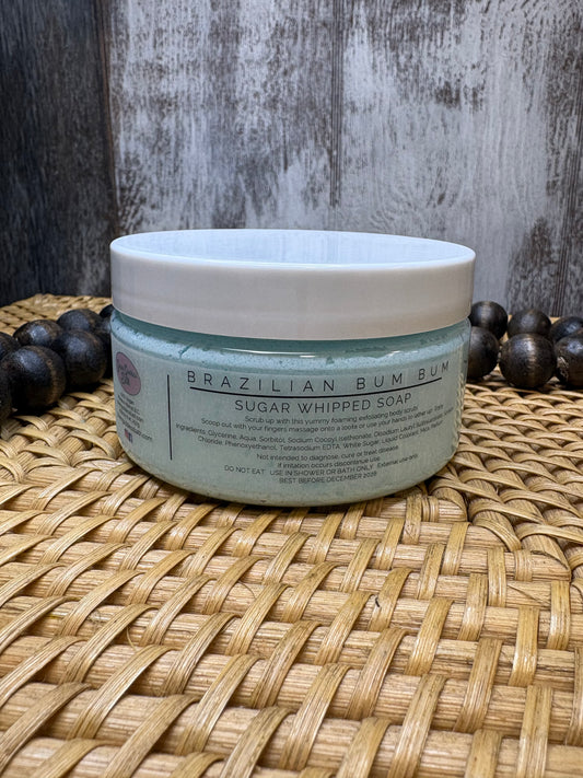 Brazilian Bum Bum Sugar Whipped Soap Scrub