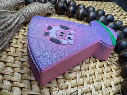 Cow Abduction Bath Bomb with Surprise Toy