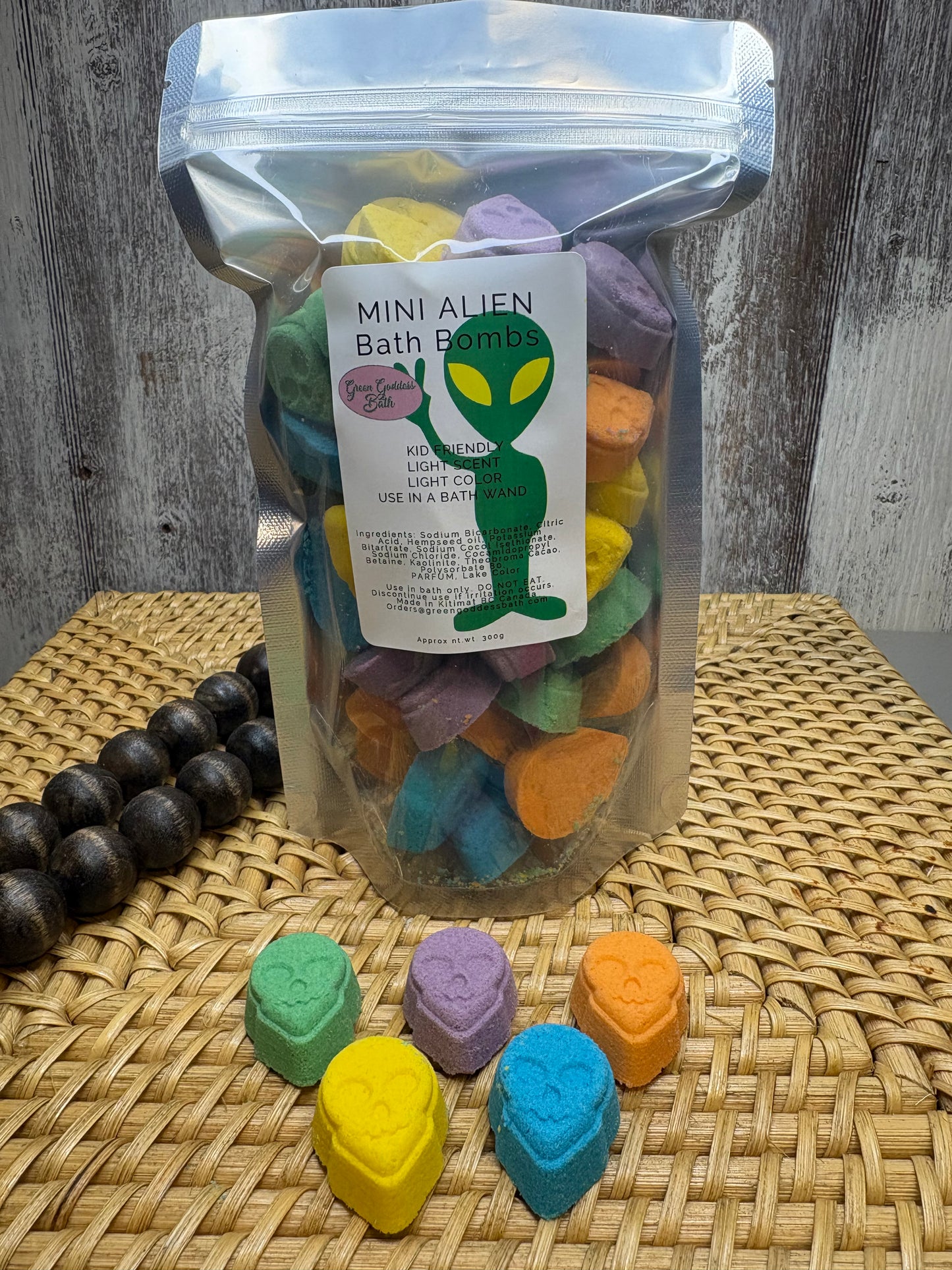 Mini Alien Bath Bombs