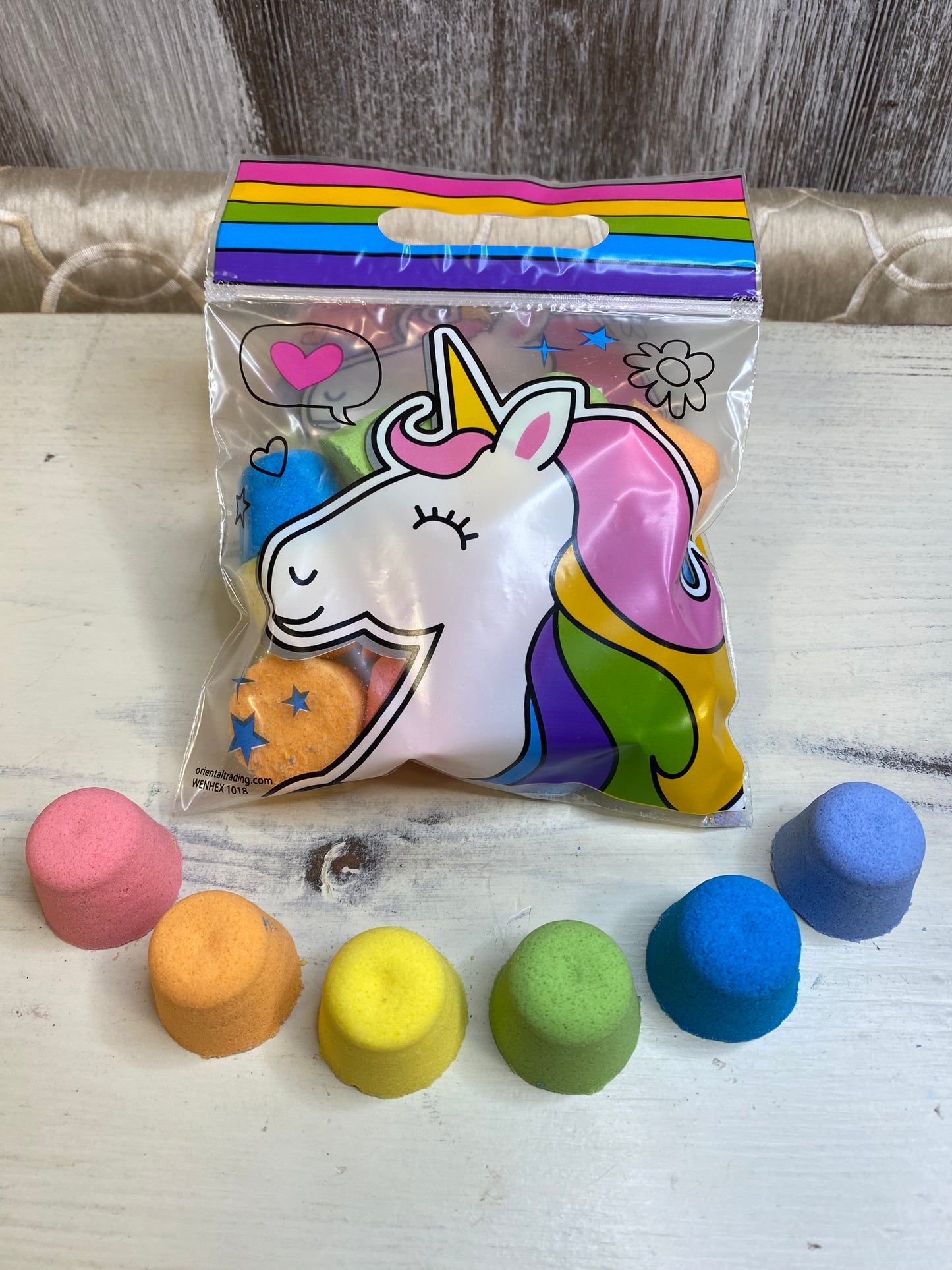 Unicorn Poop Bath Bombs