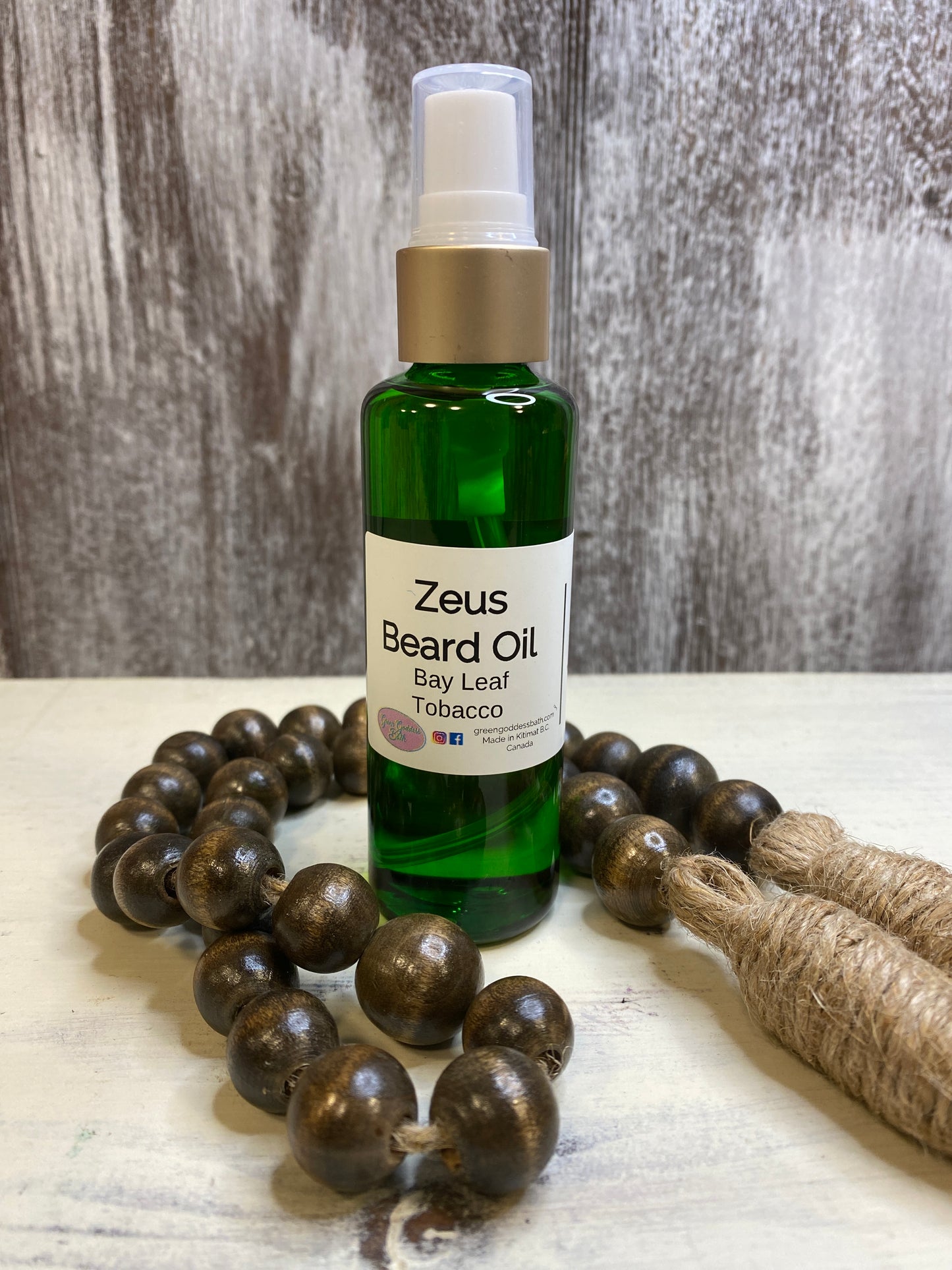 Zeus Beard Oil (Bay Leaf Tobacco)