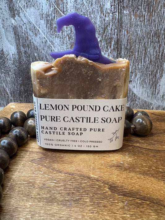 Lemon Pound Cake Castile Bar Soap