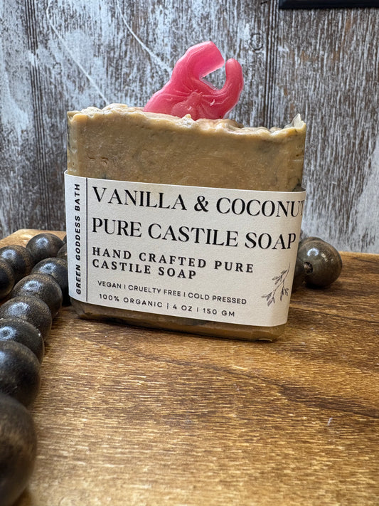 Vanilla & Coconut Castile Bar Soap