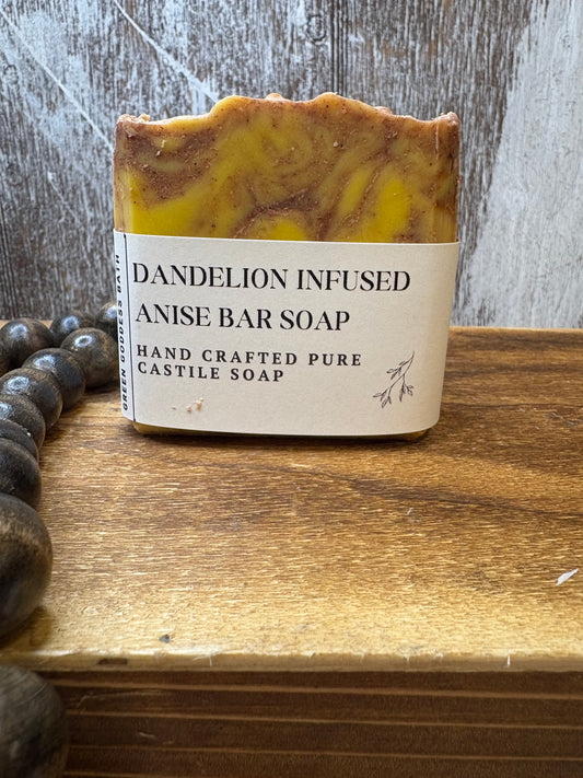 Dandelion Anise Castile Bar Soap